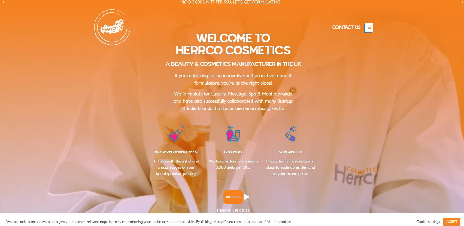 herbal cosmetics manufacturers